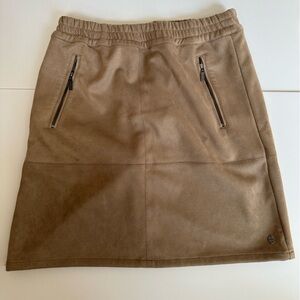 Garcia faux suede leather skirt women’s medium